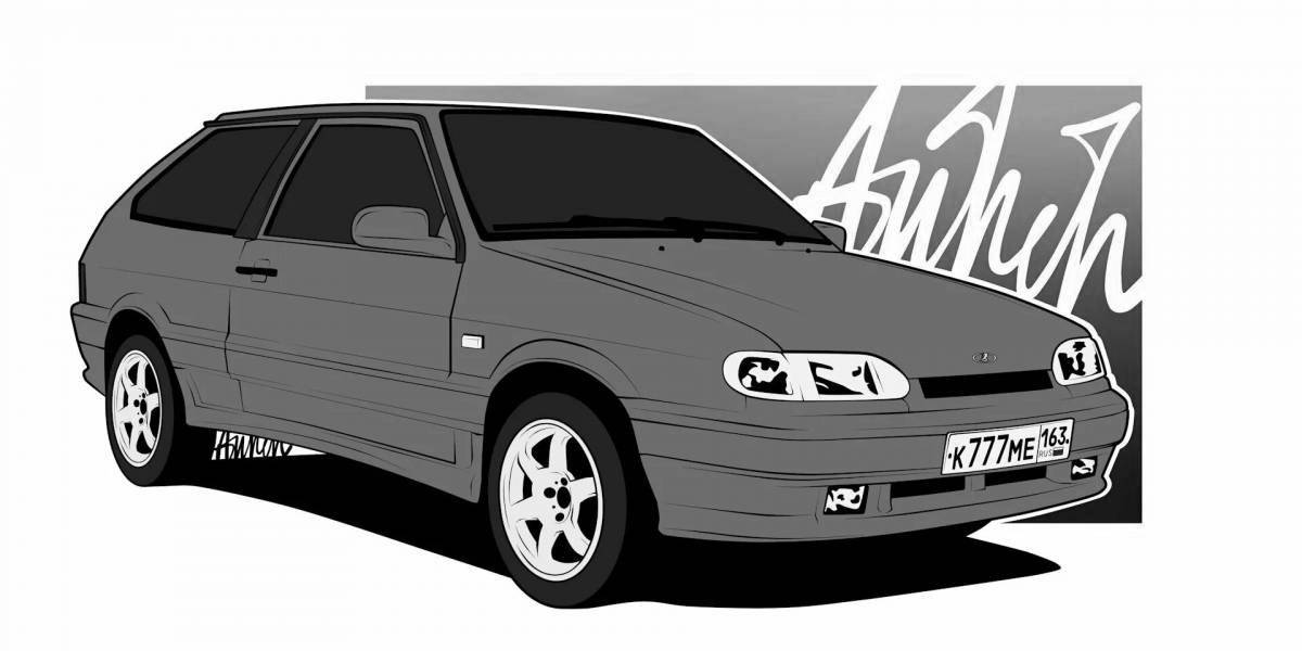 Fun coloring vaz 2114 bpan