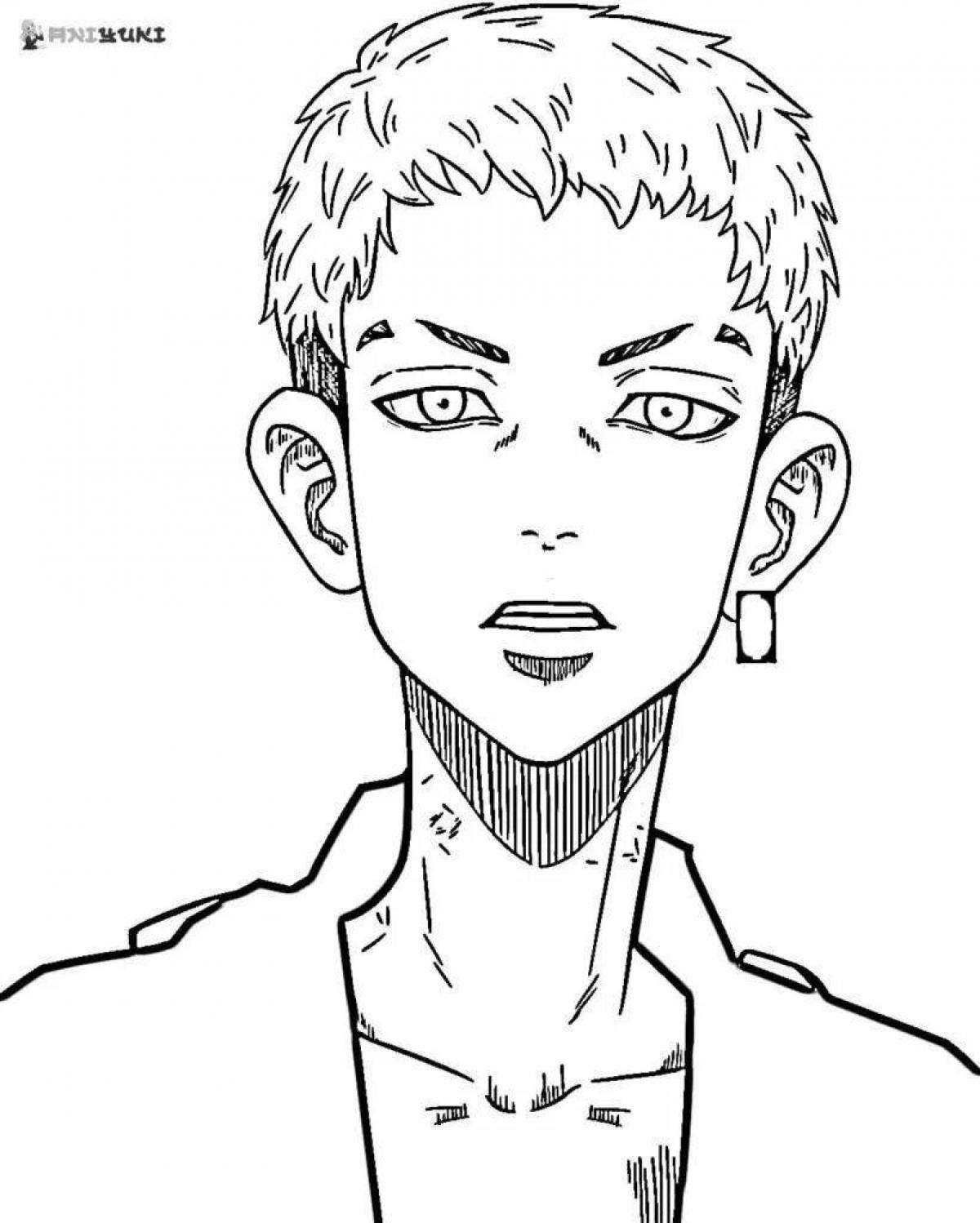 Draken tokyo avengers spectacular coloring book