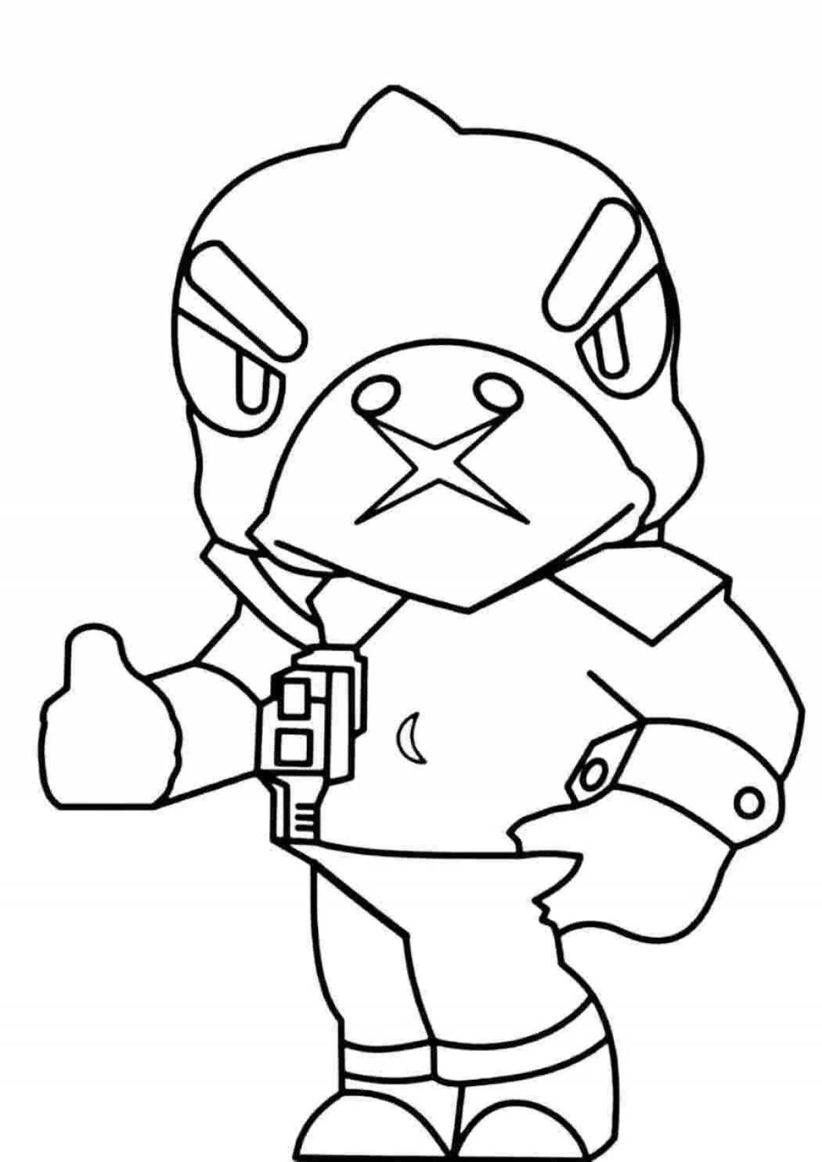 Coloring griff brawl stars