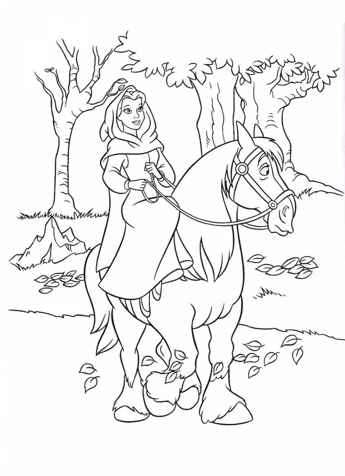 Princess on a horse #6