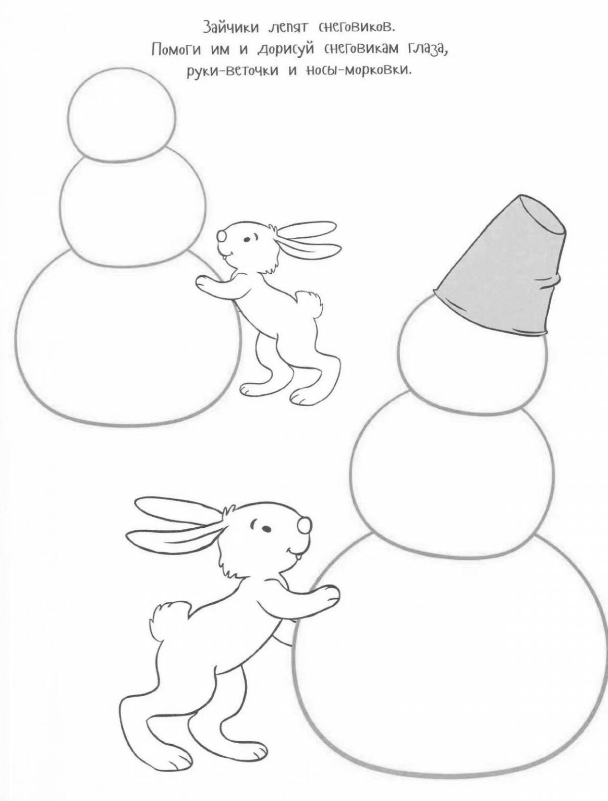 Снеговик - ладошками. Рисование ладошками. Как нарисовать снеговика | paraskevat.ru