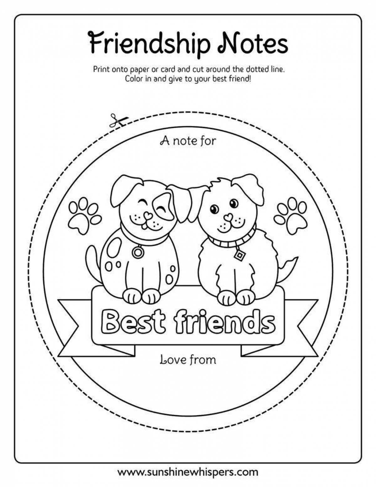 Bff magnetic furry friends