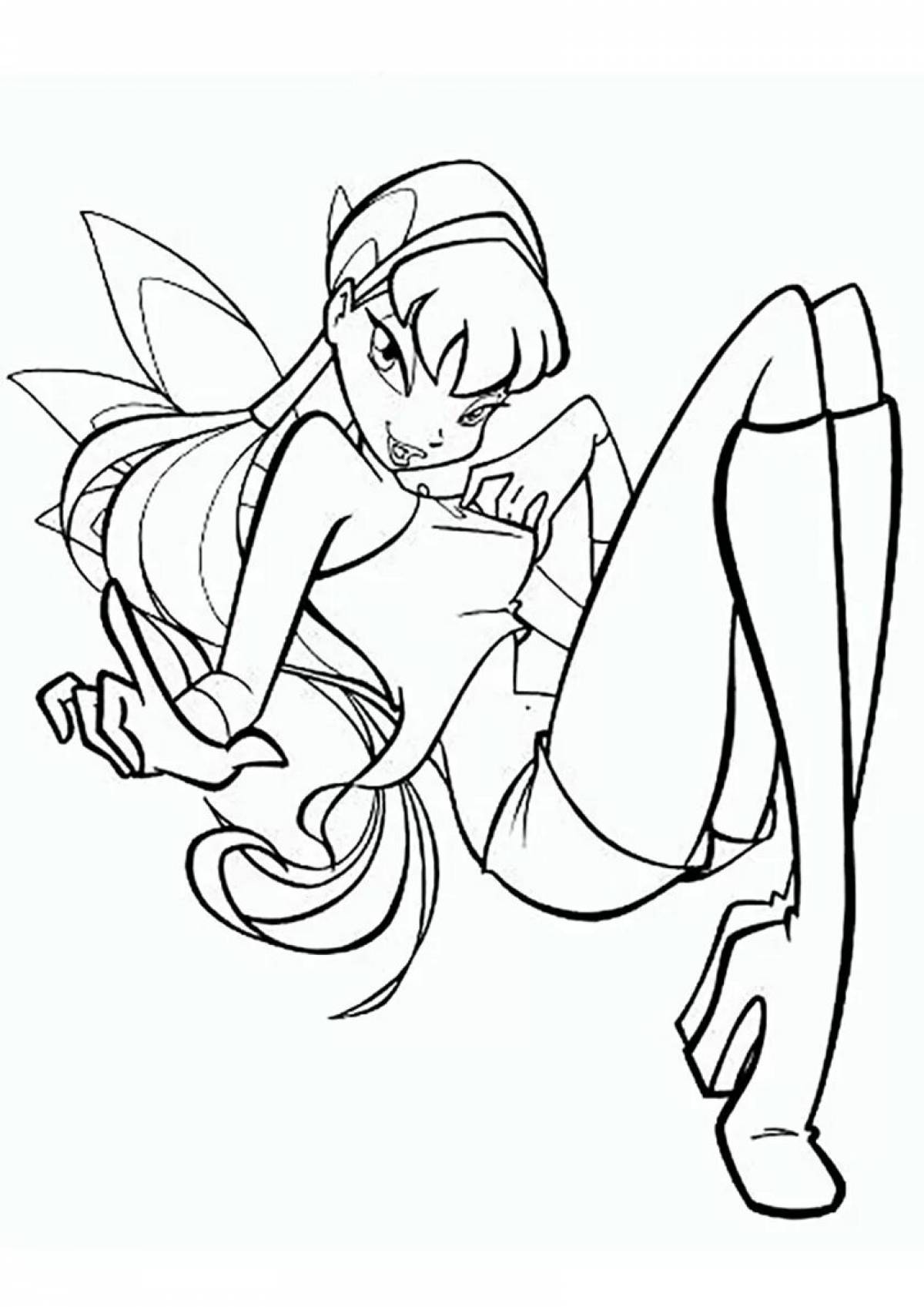 Photo Winx Luminous Coloring Season 1