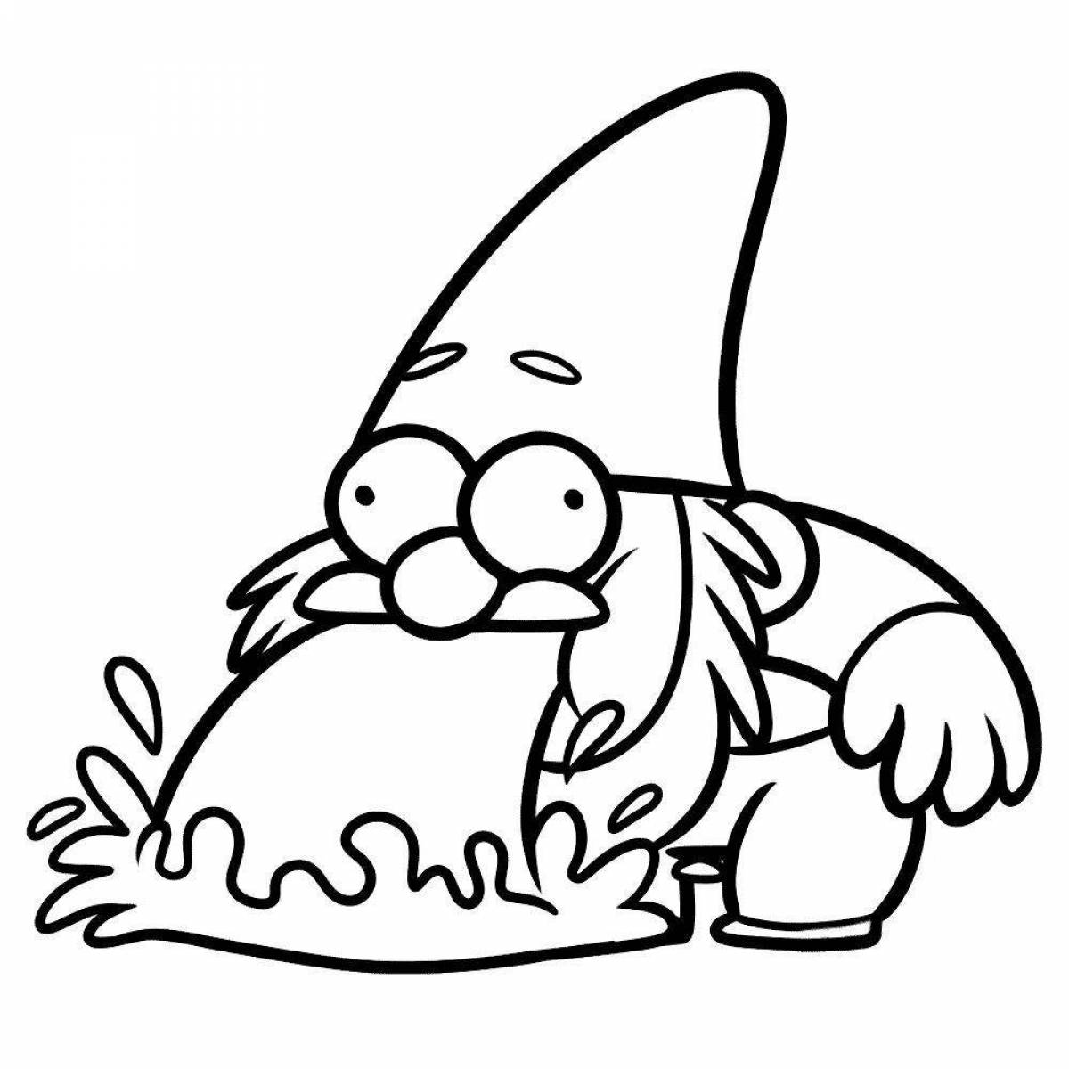 Attractive Gravity Falls coloring book