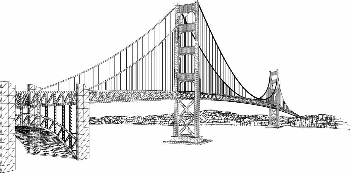 Мост золотые ворота #8