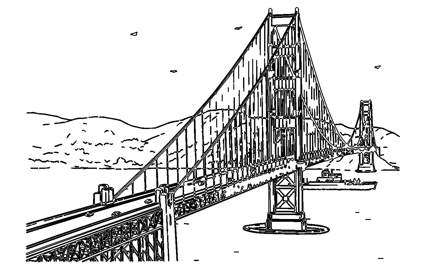 Мост золотые ворота #12