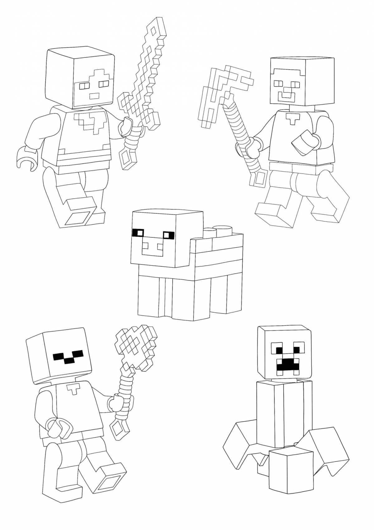 Minecraft man #4