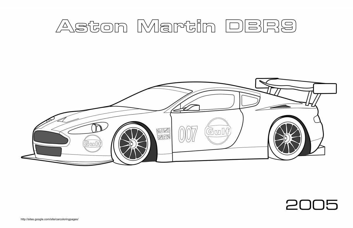 Fast coloring page need for speed