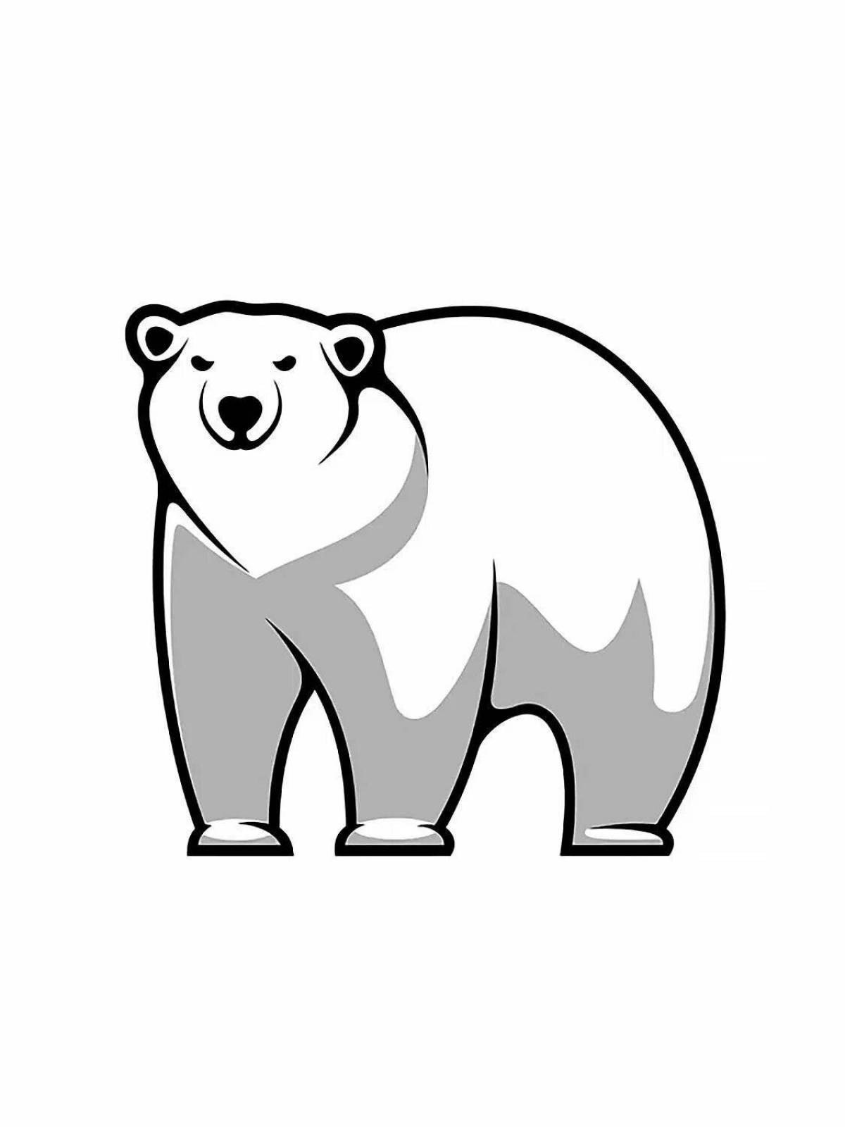 Russian symbol bear #10
