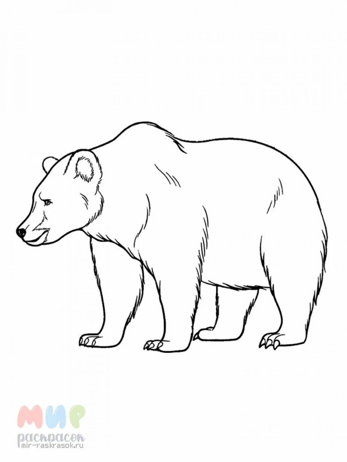 Russian symbol bear #18