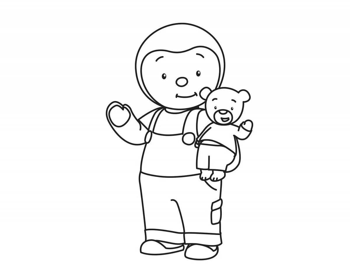 Exciting duda and dada coloring