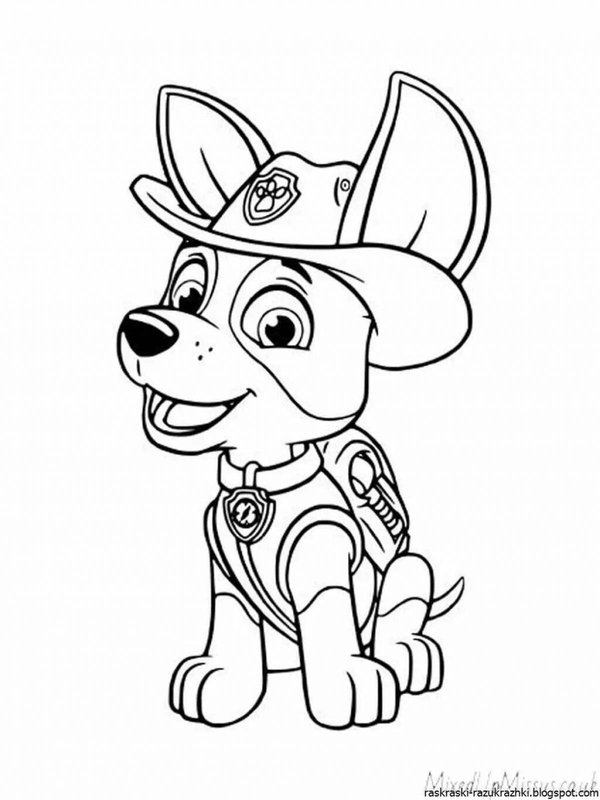 Incredible coloring paw patrol photo