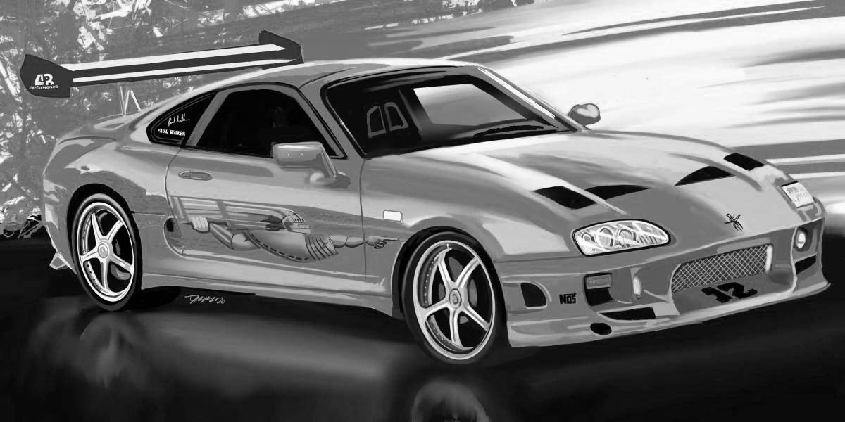 Supra from fast and furious #3