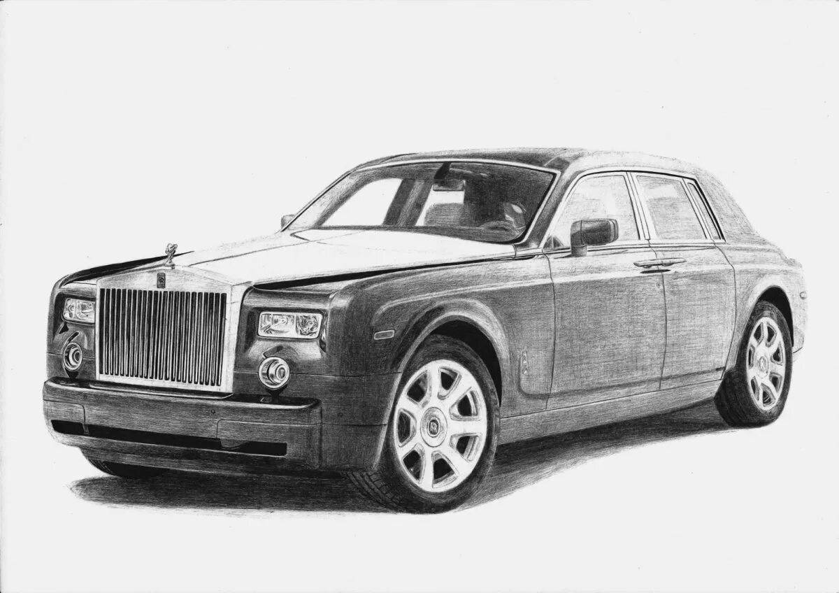 Awesome rolls royce coloring book