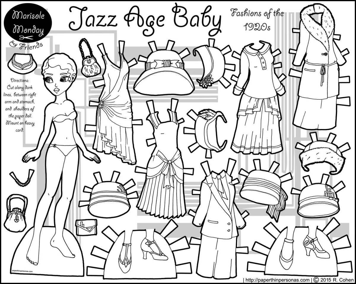 Amazing lol dress up dolls coloring pages