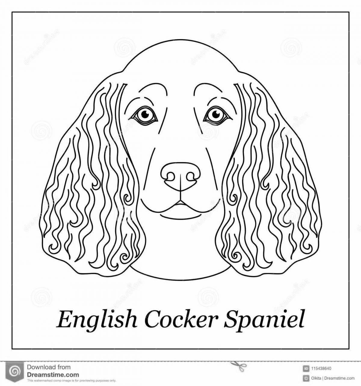 Adorable English Cocker Spaniel