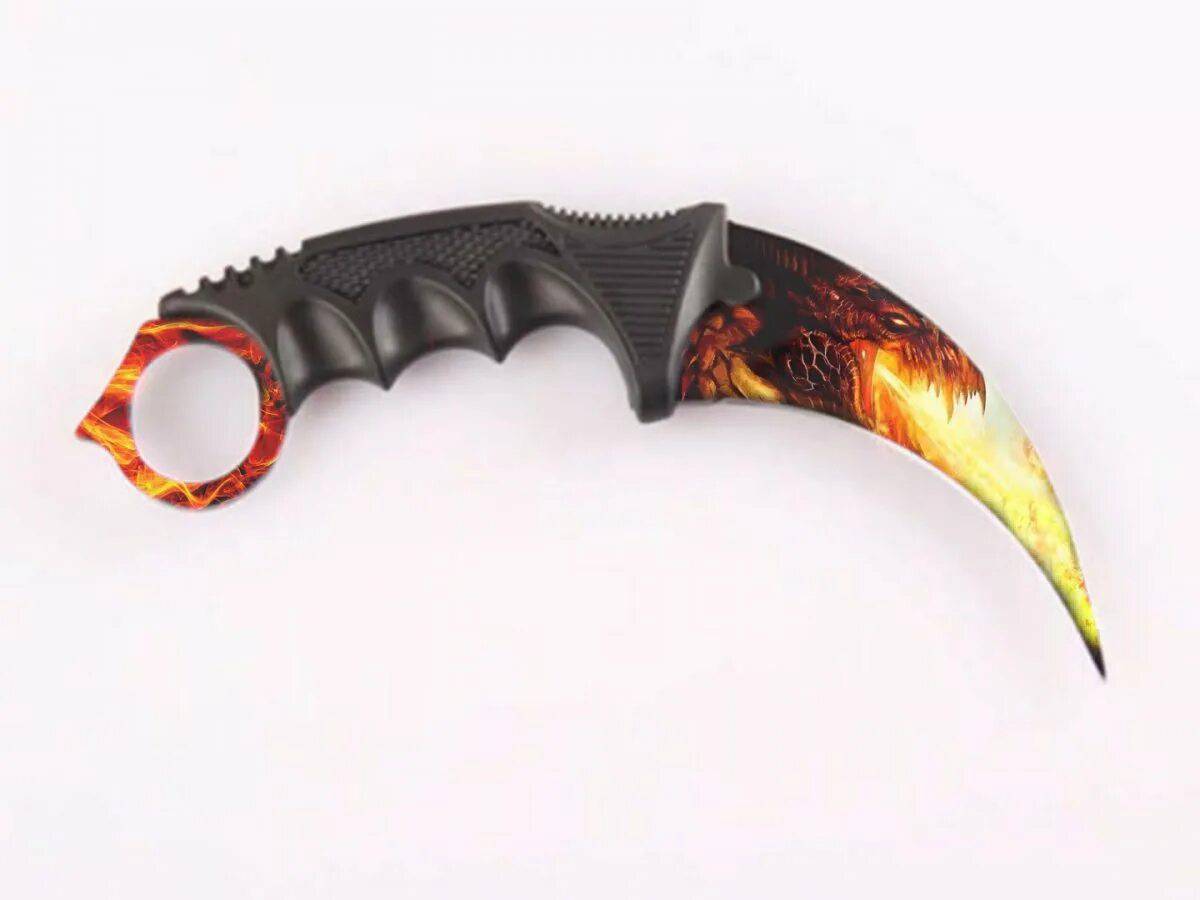 Photo Unique karambit dragon eye coloring