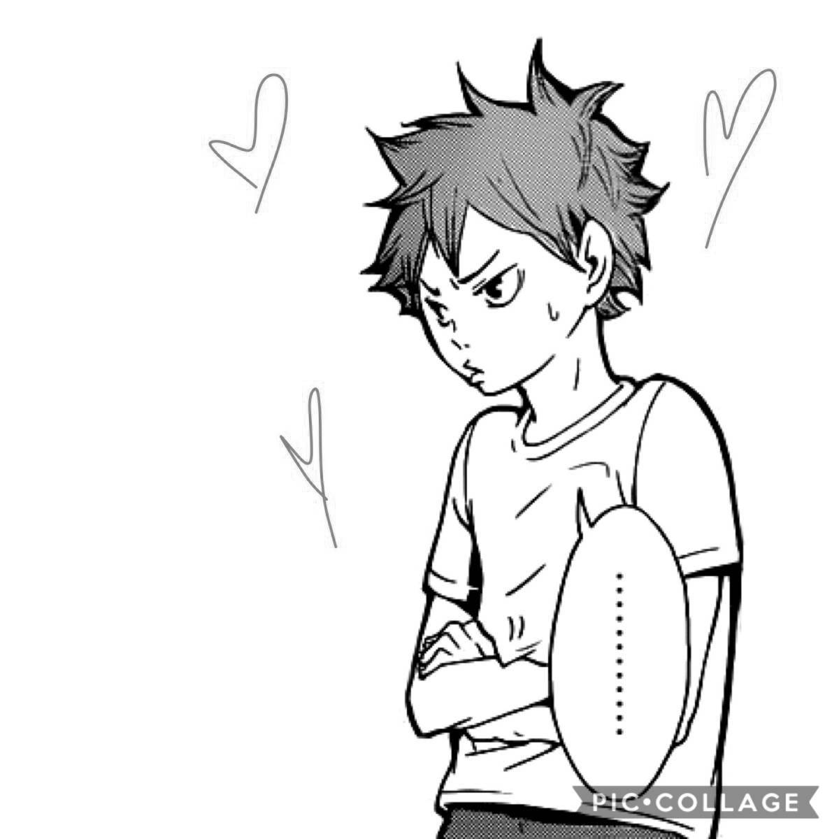 Hinata fun volleyball coloring book