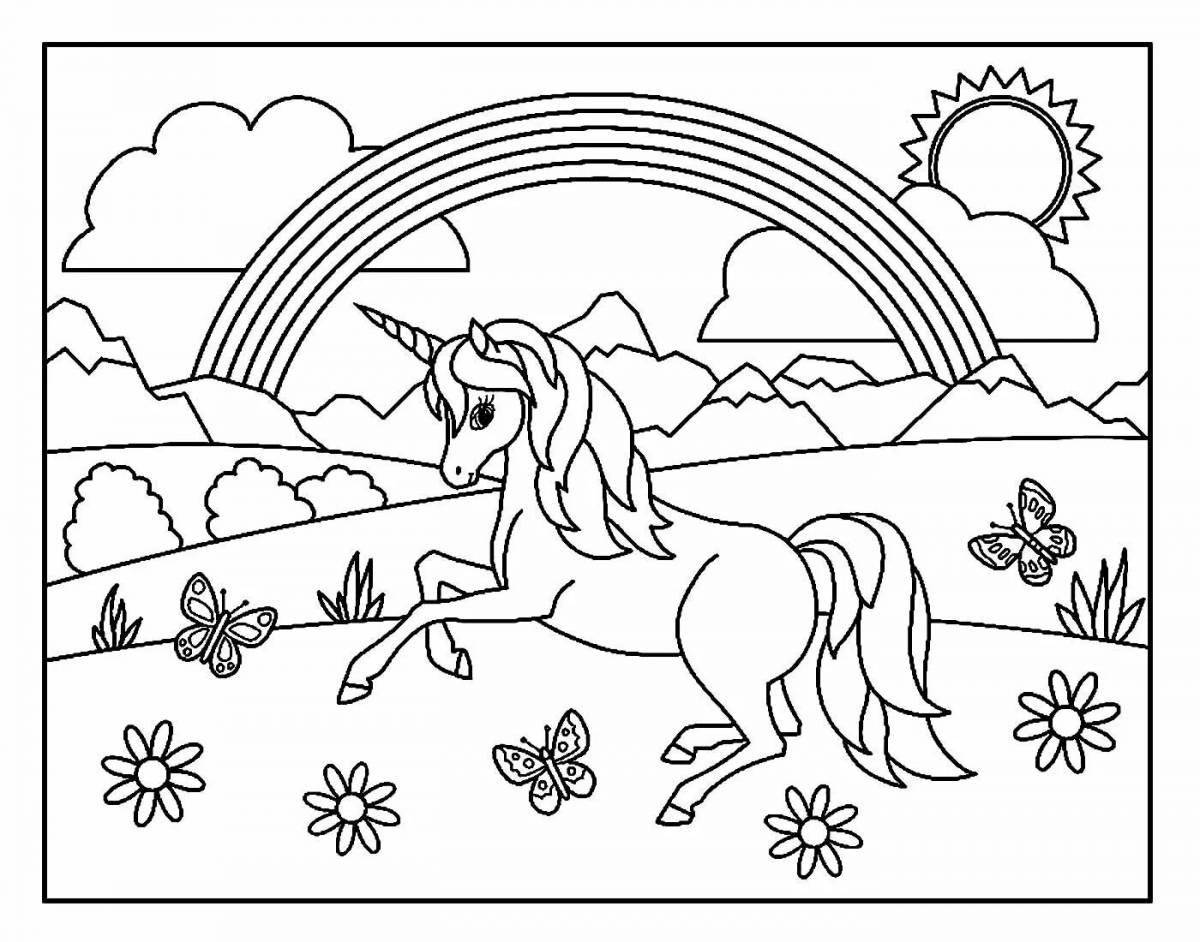 Exquisite printable coloring book