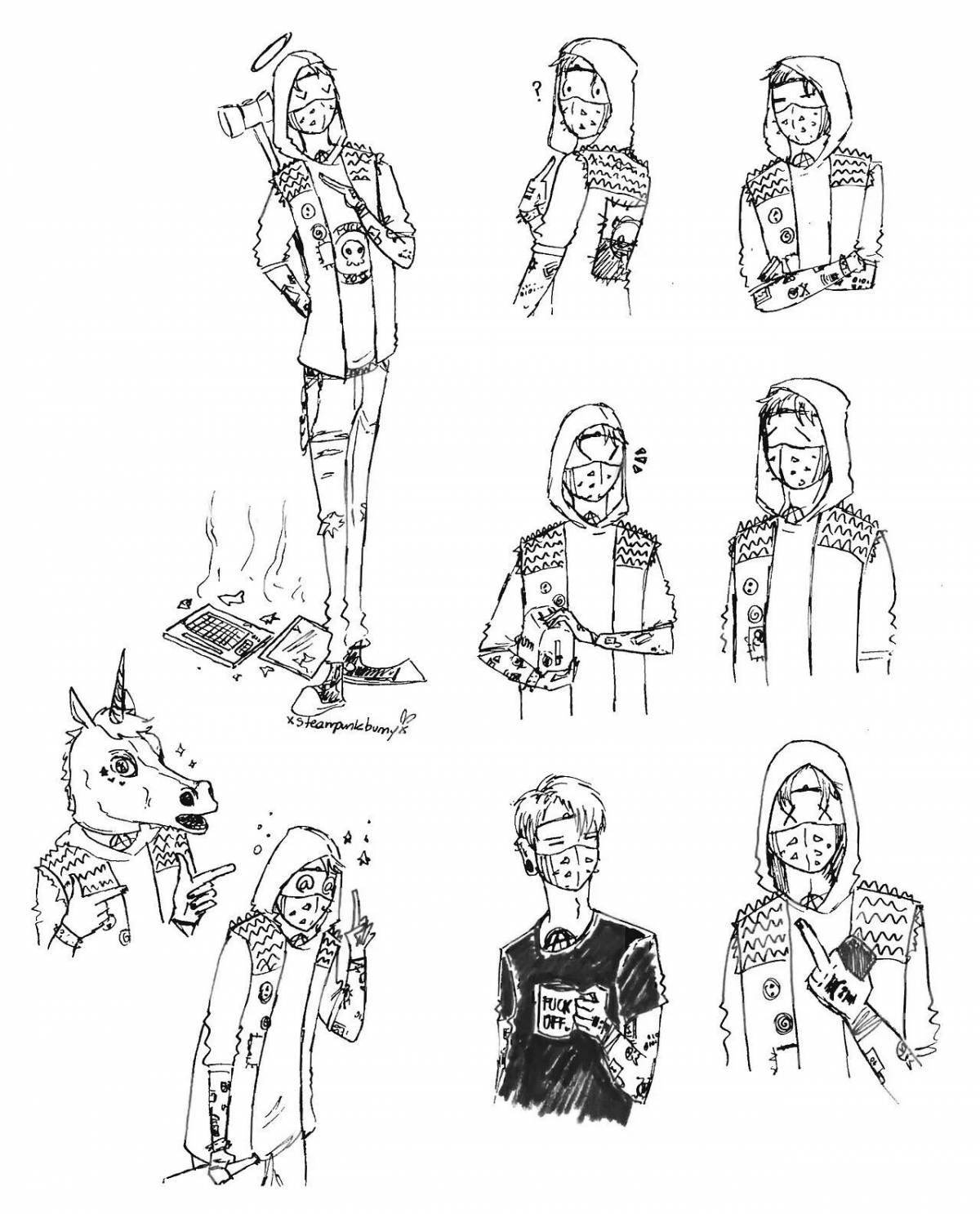 Coloring wonderful watchdogs 2