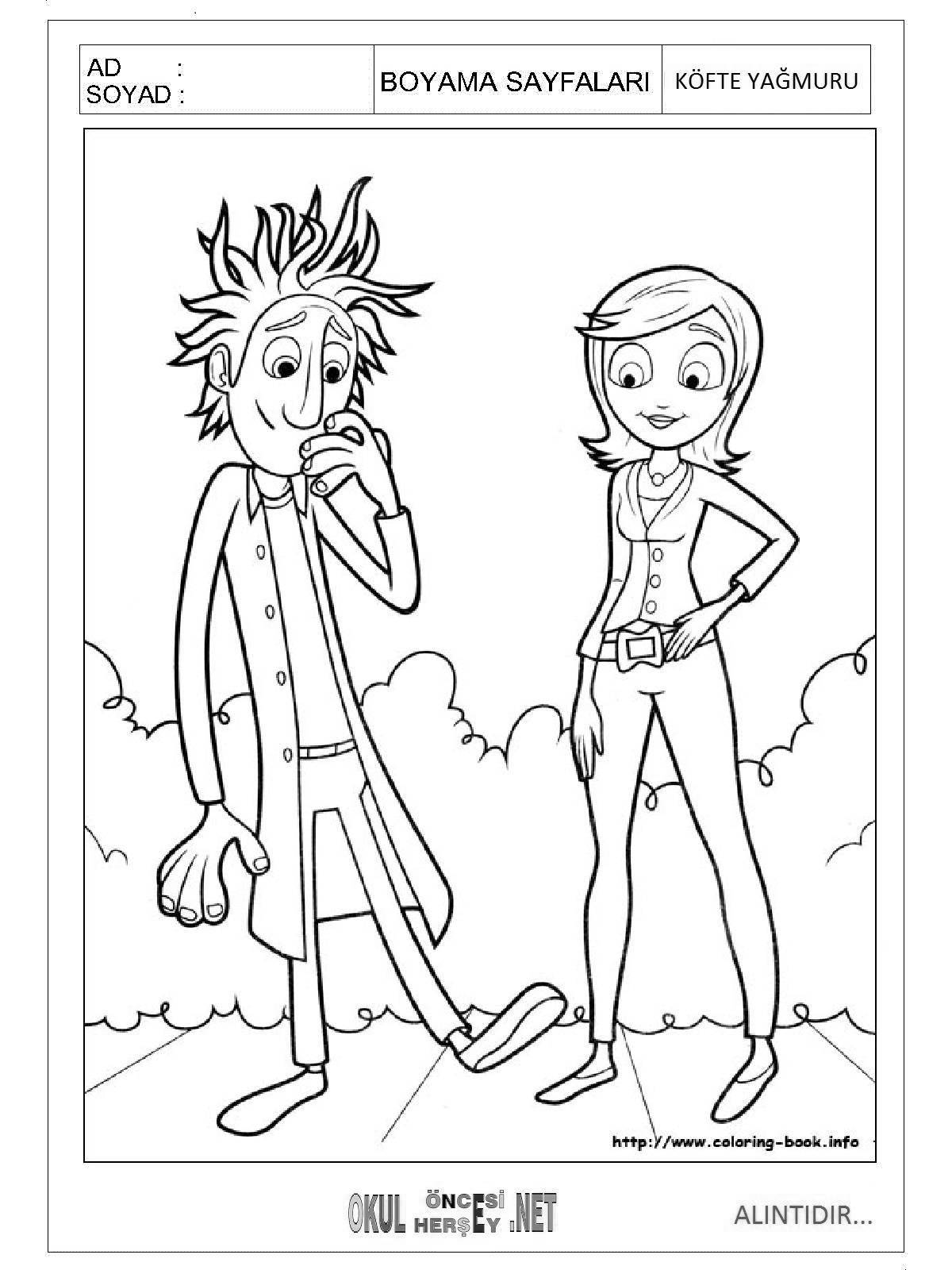 Gorgeous sam and sue coloring book