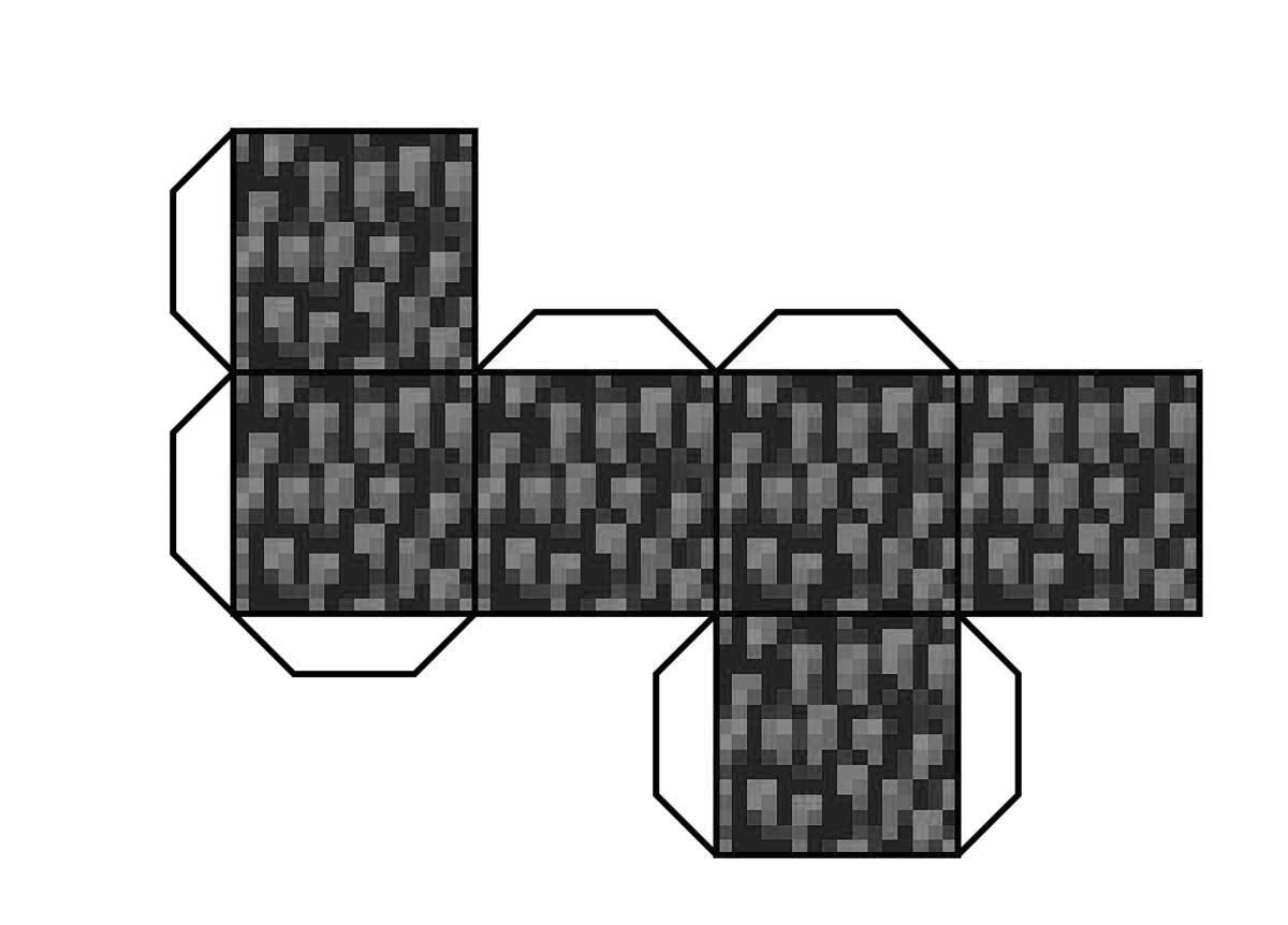 Minecraft diamond block #2