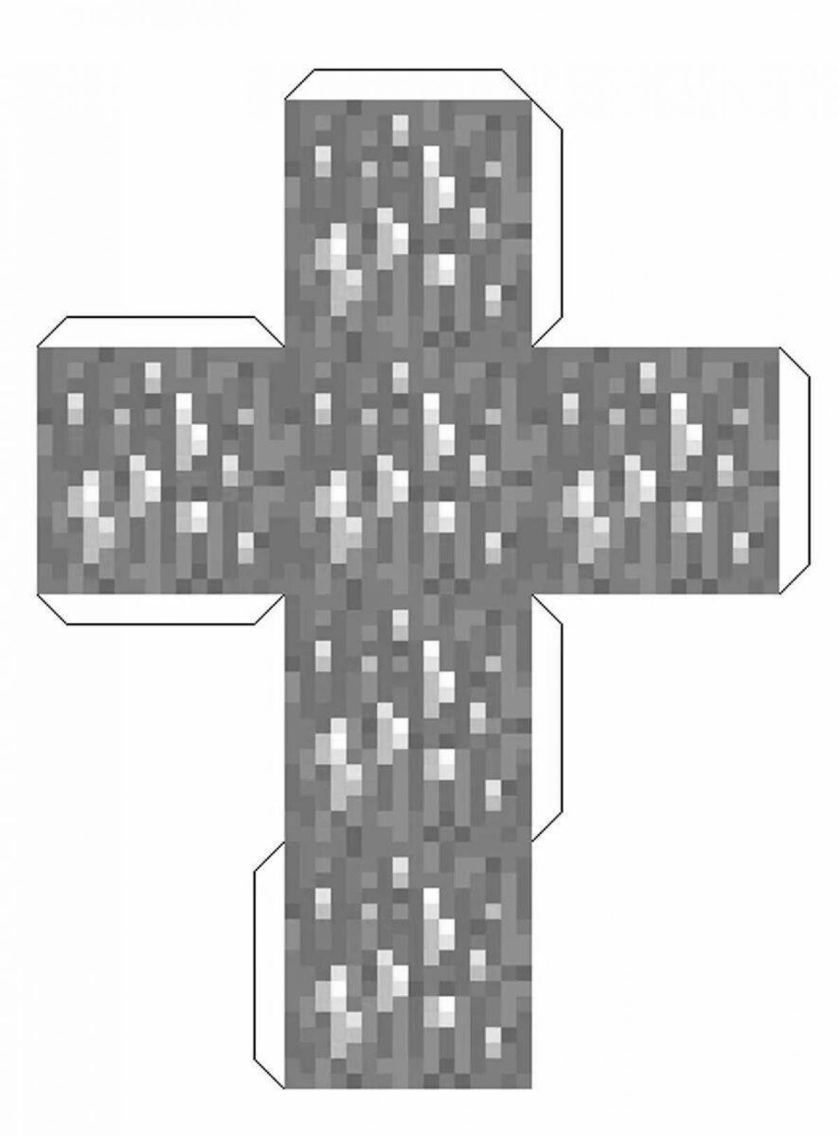Minecraft diamond block #10