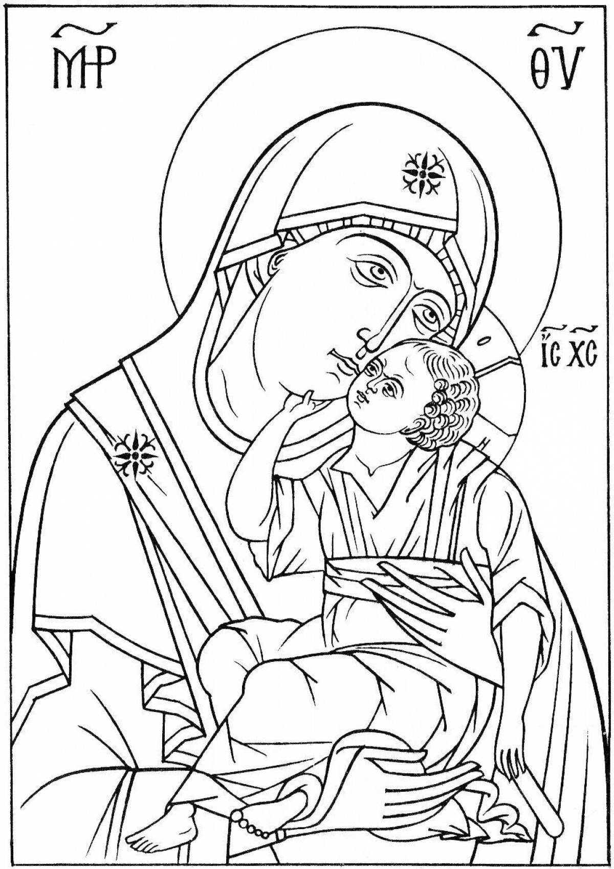 Иконка «креативная раскраска для детей»