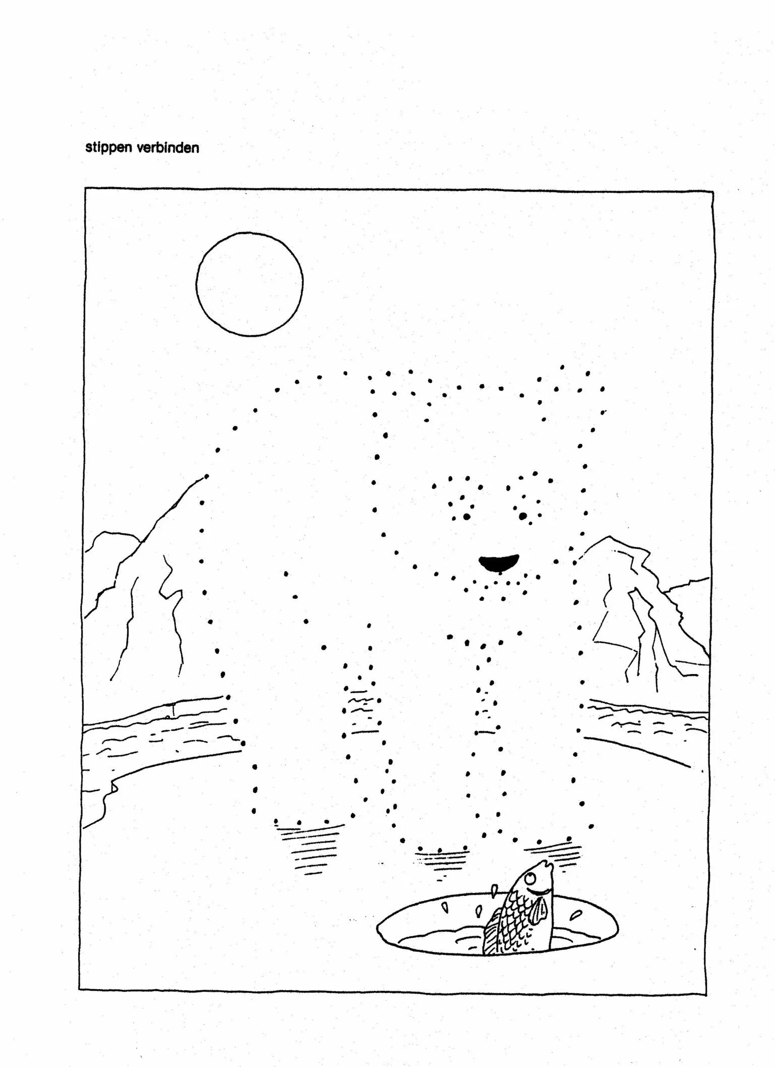 Медведь по точкам #3