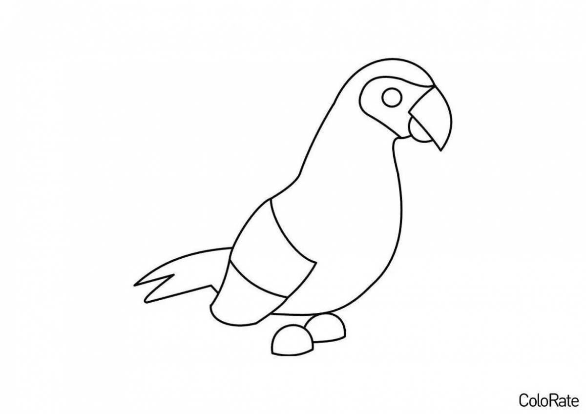 Cute adopt me coloring page