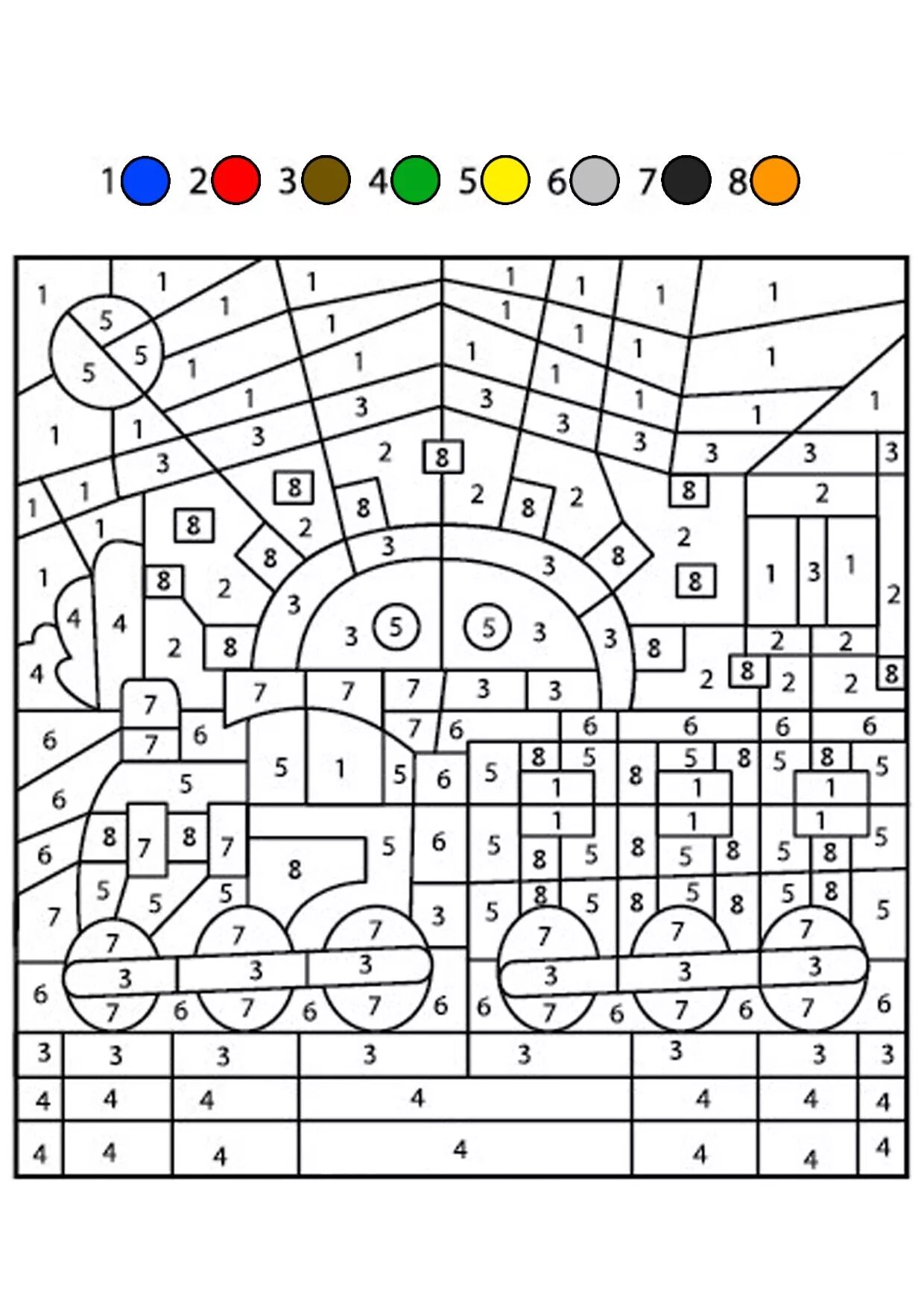 Math coloring 