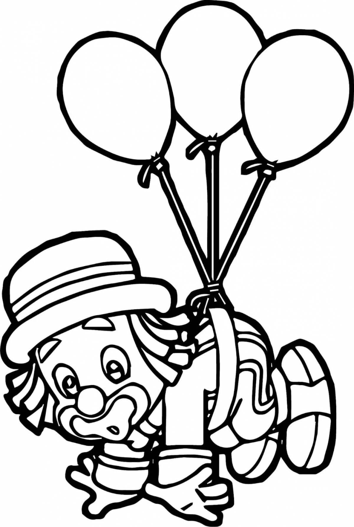 Balloon clown #3
