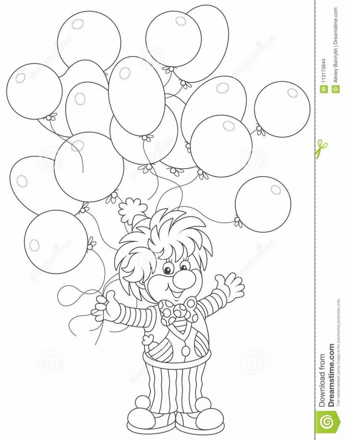 Balloon clown #6