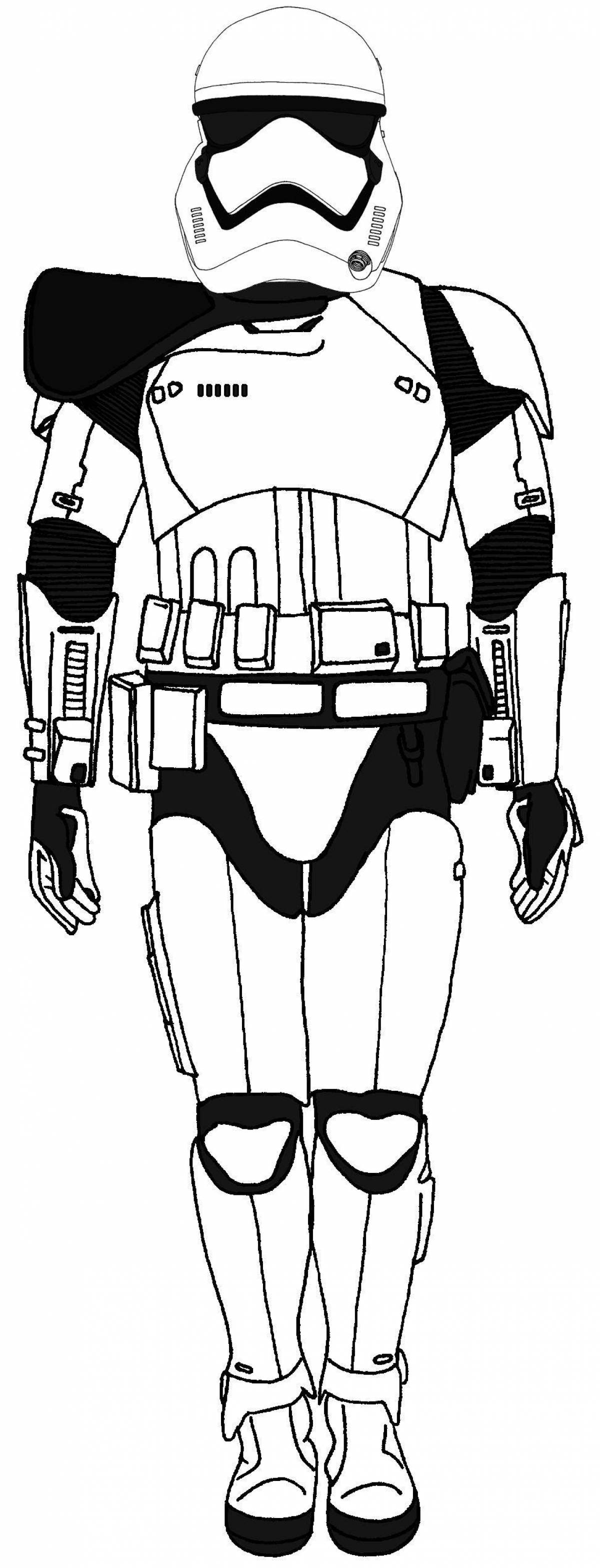 Star Wars Stormtrooper Ultimate Coloring Page