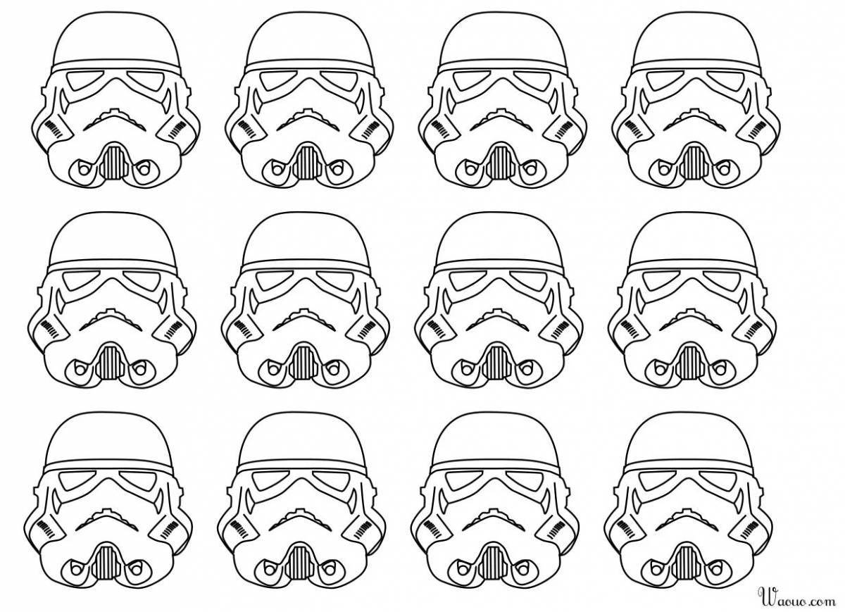 Star wars stormtrooper magnanimous coloring