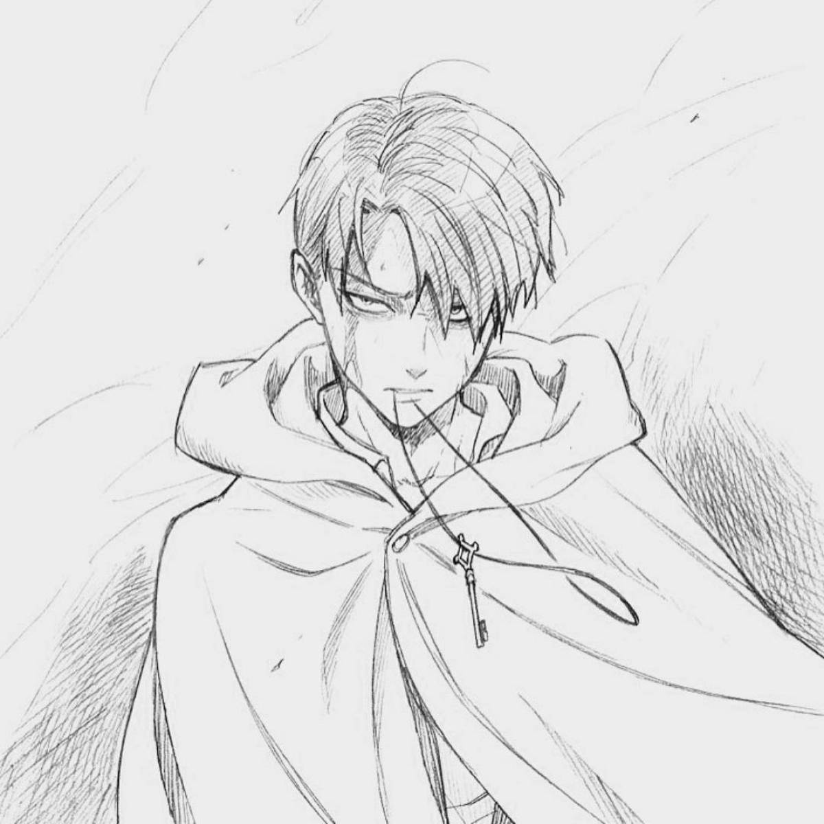 Courageous coloring attack on titan levi