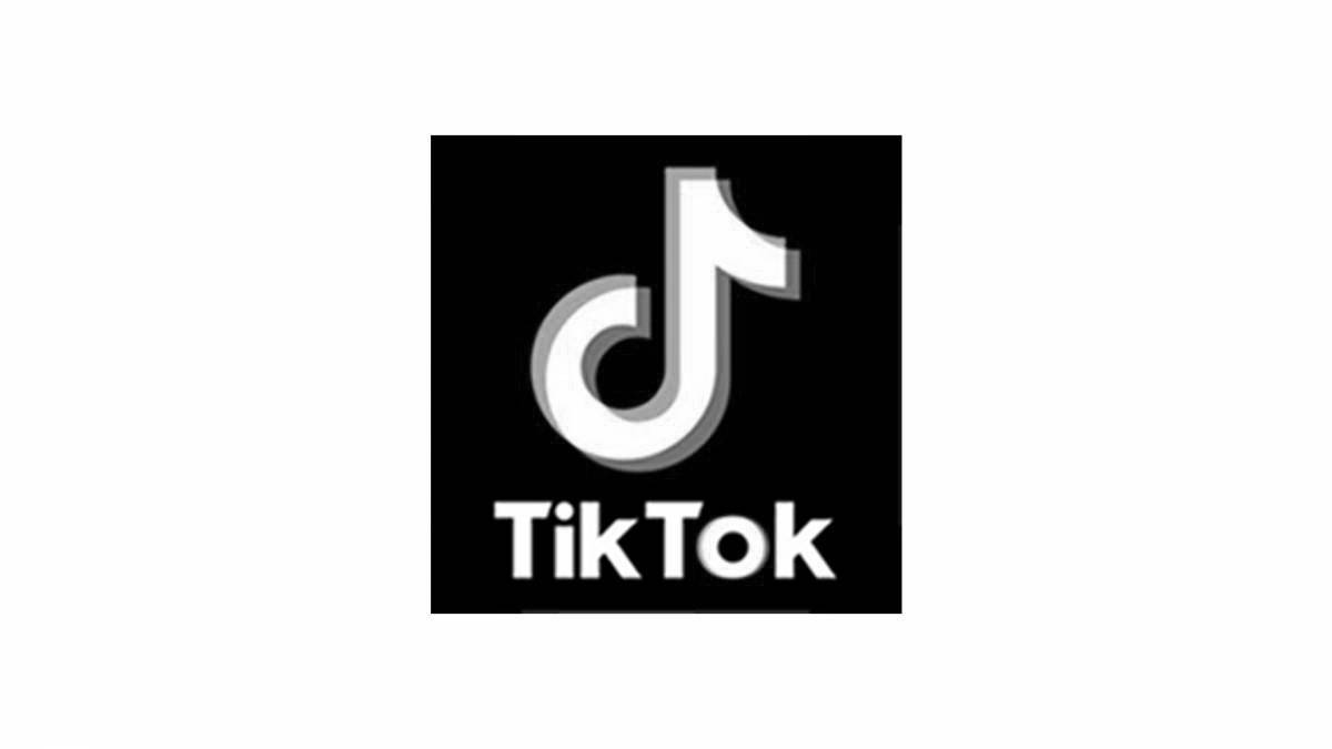 Симпатичная страница с логотипом tik tok