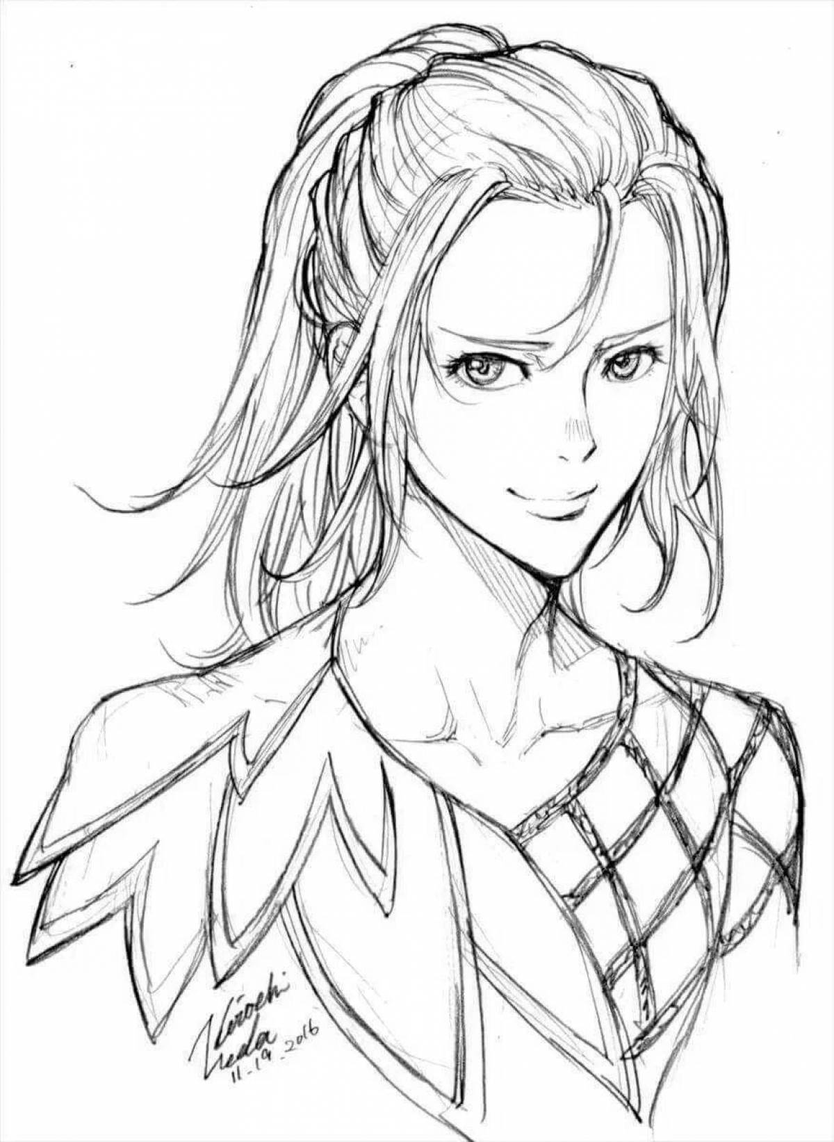 Photo Cute yuri on ice coloring book