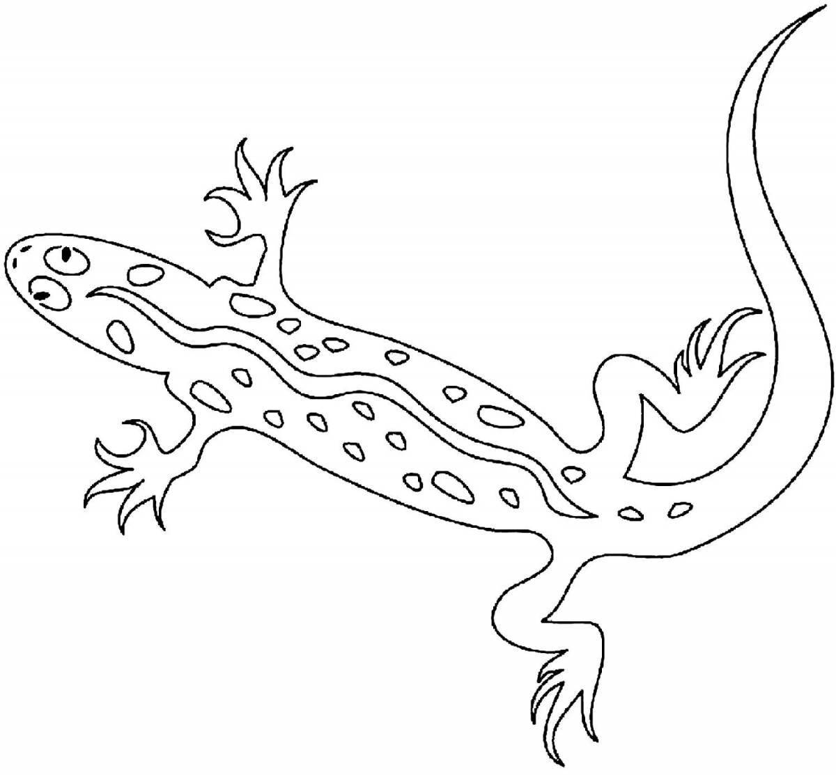 Glowing new coloring page