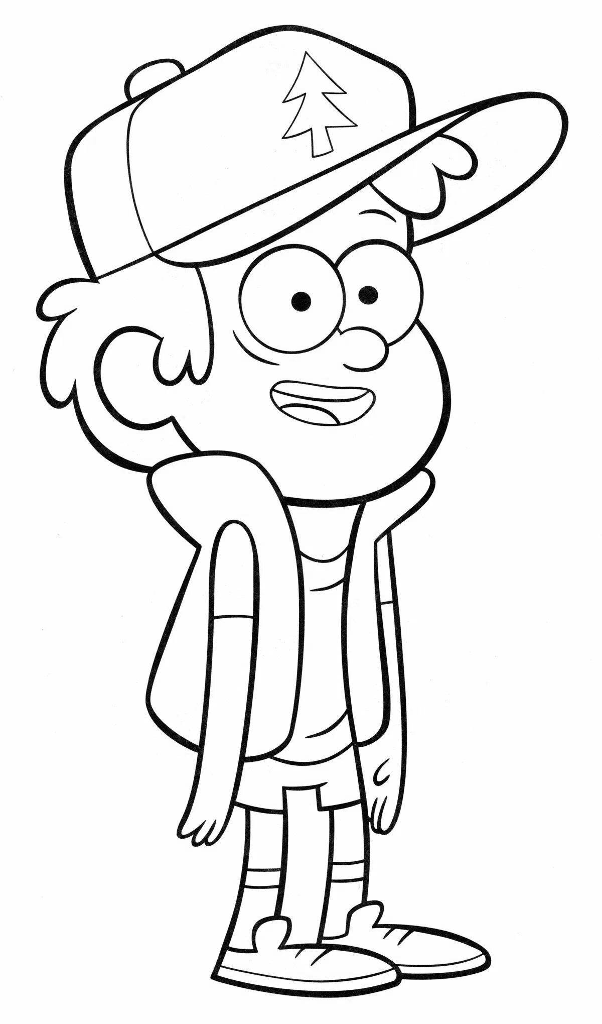 Dipper from gravity falls #12