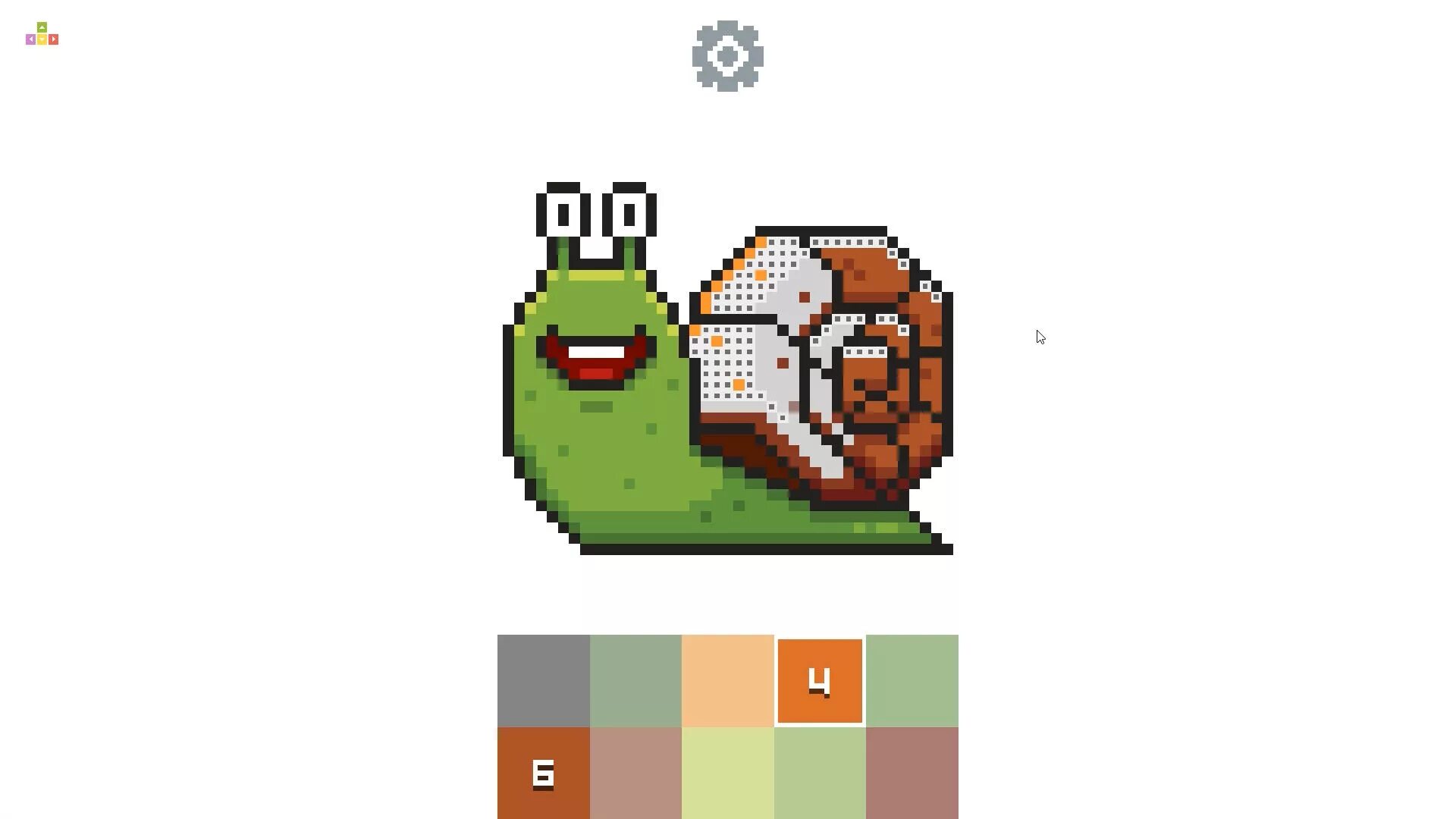 Pixel art by numbers #1