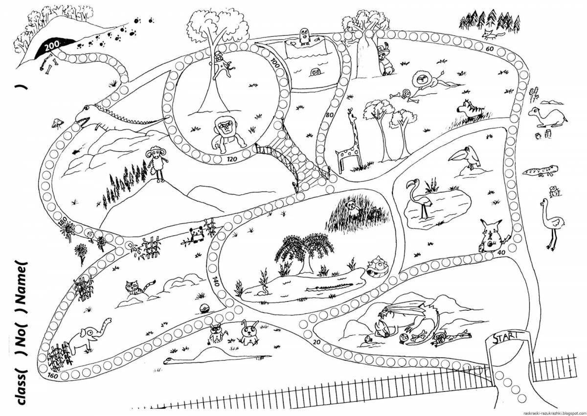 Photo Bizarre geography grade 8 coloring book