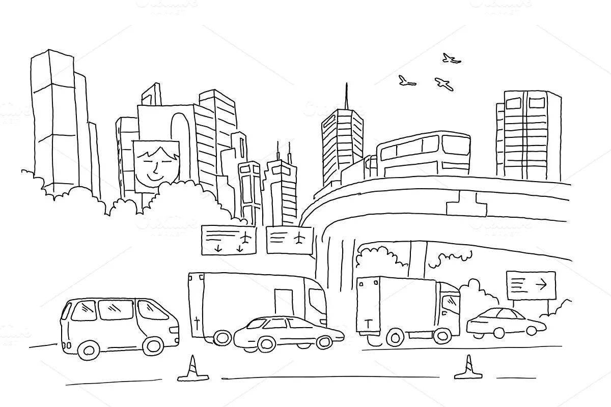 Blooming city today and tomorrow