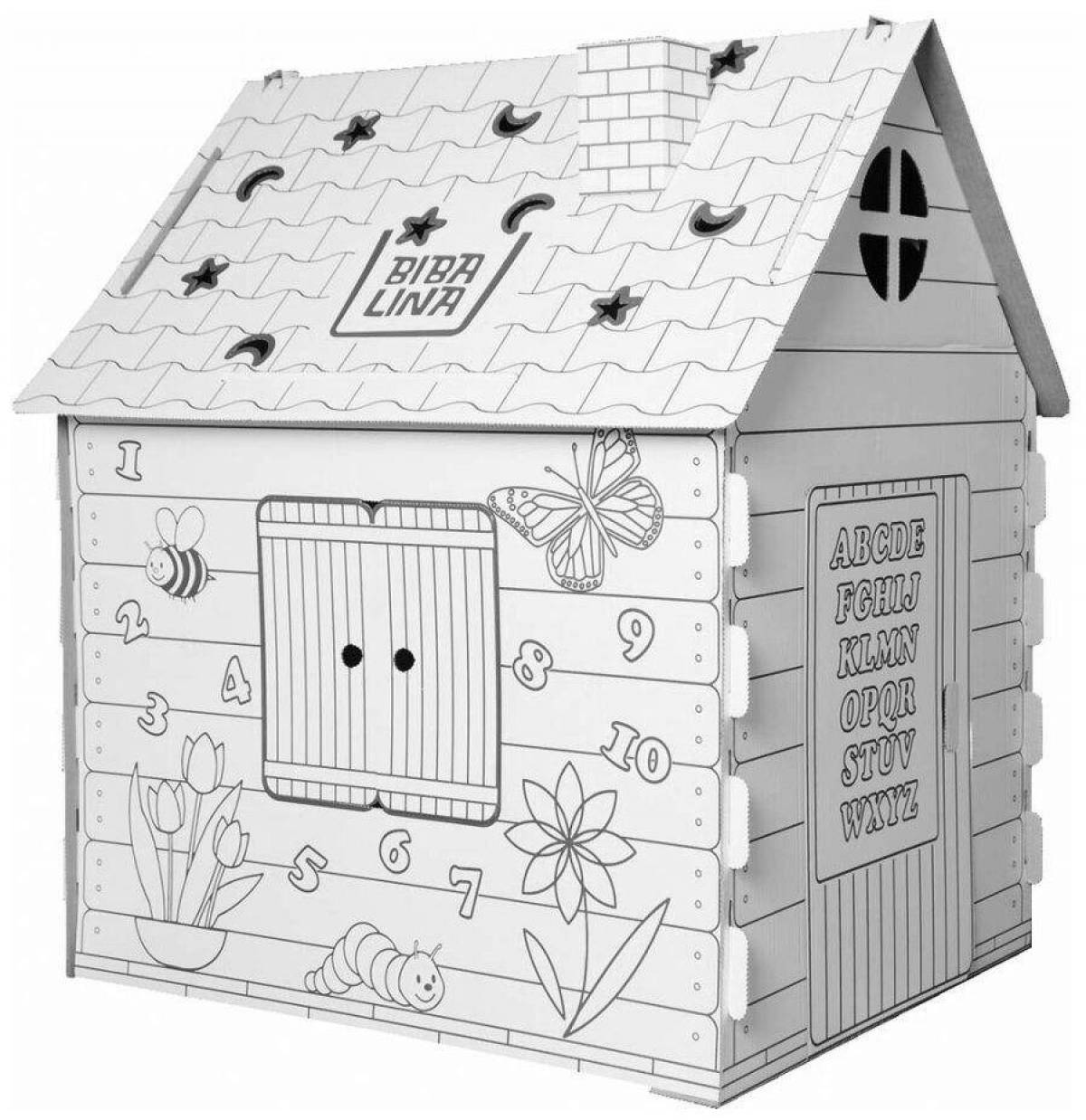 Coloring magical house wish game price