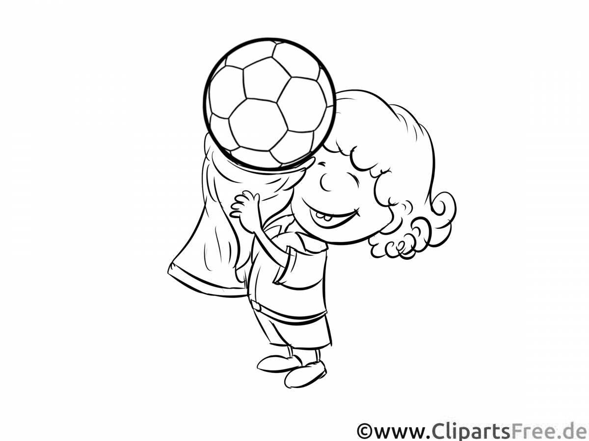 Gorgeous World Cup coloring book