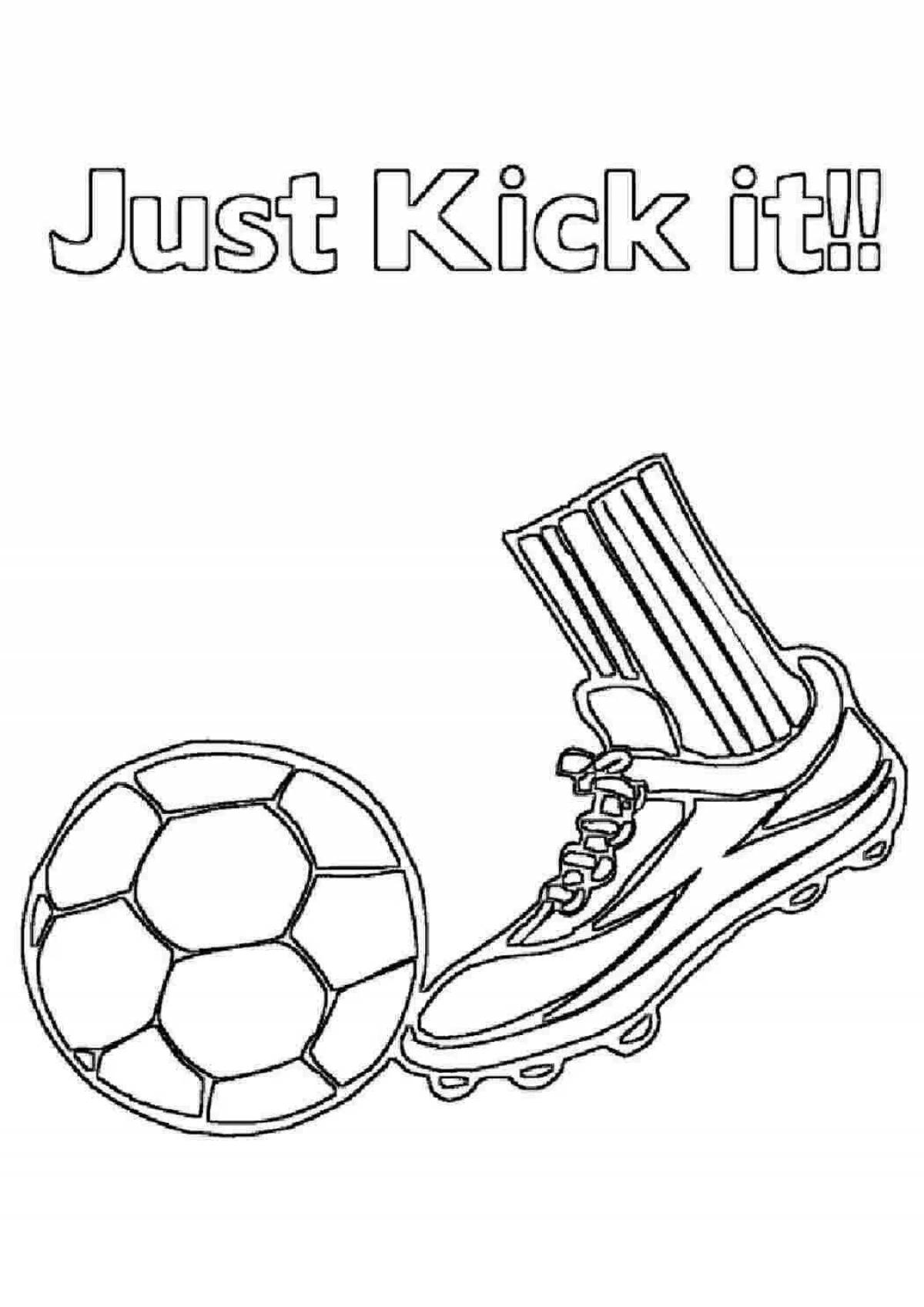 Photo Coloring book funny World Cup