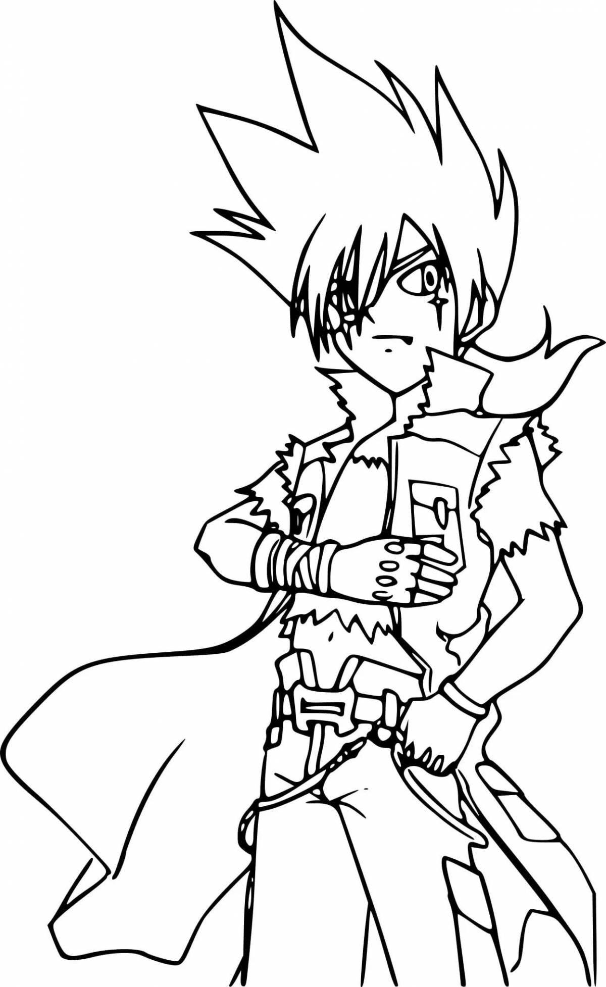 Violent coloring infiniti nado sky vortex