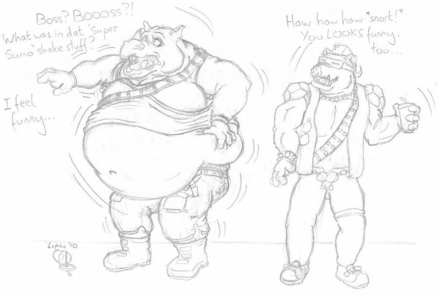 Coloring Pages Rocksteady and bebop (26 pcs) download or print for