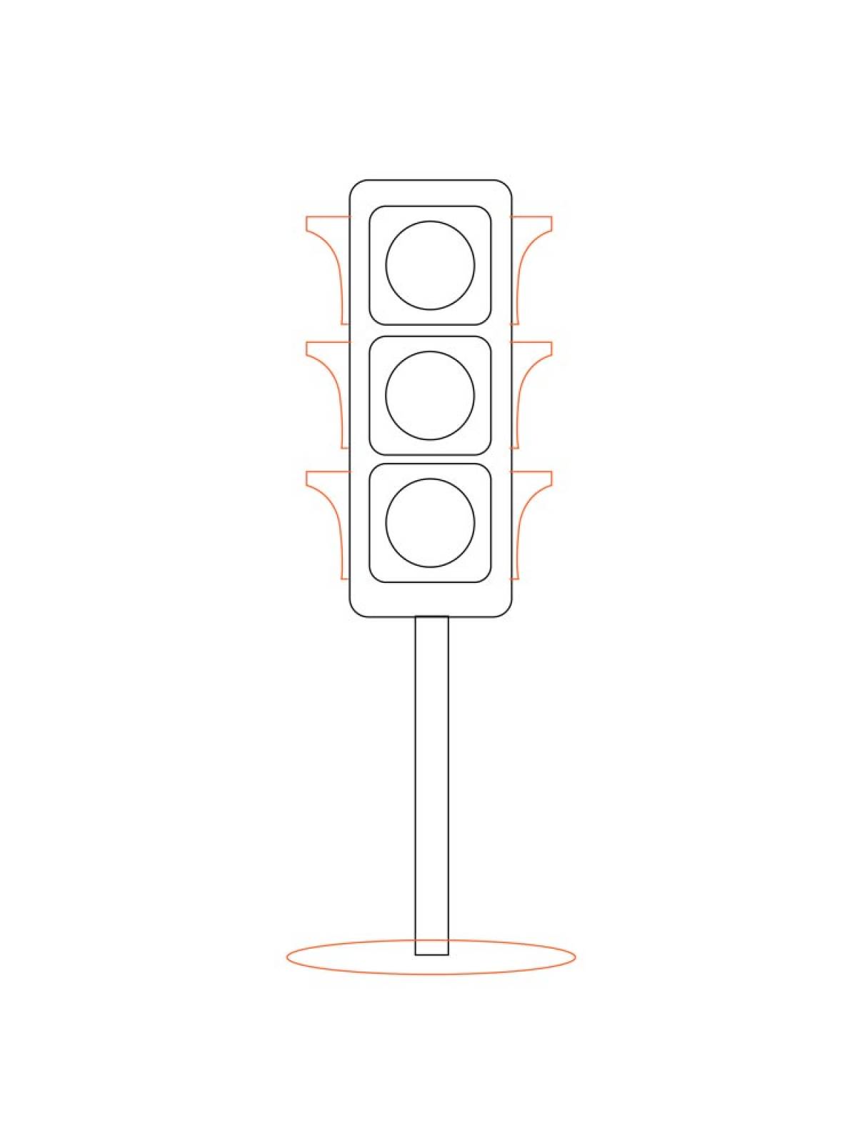 Эскиз светофора