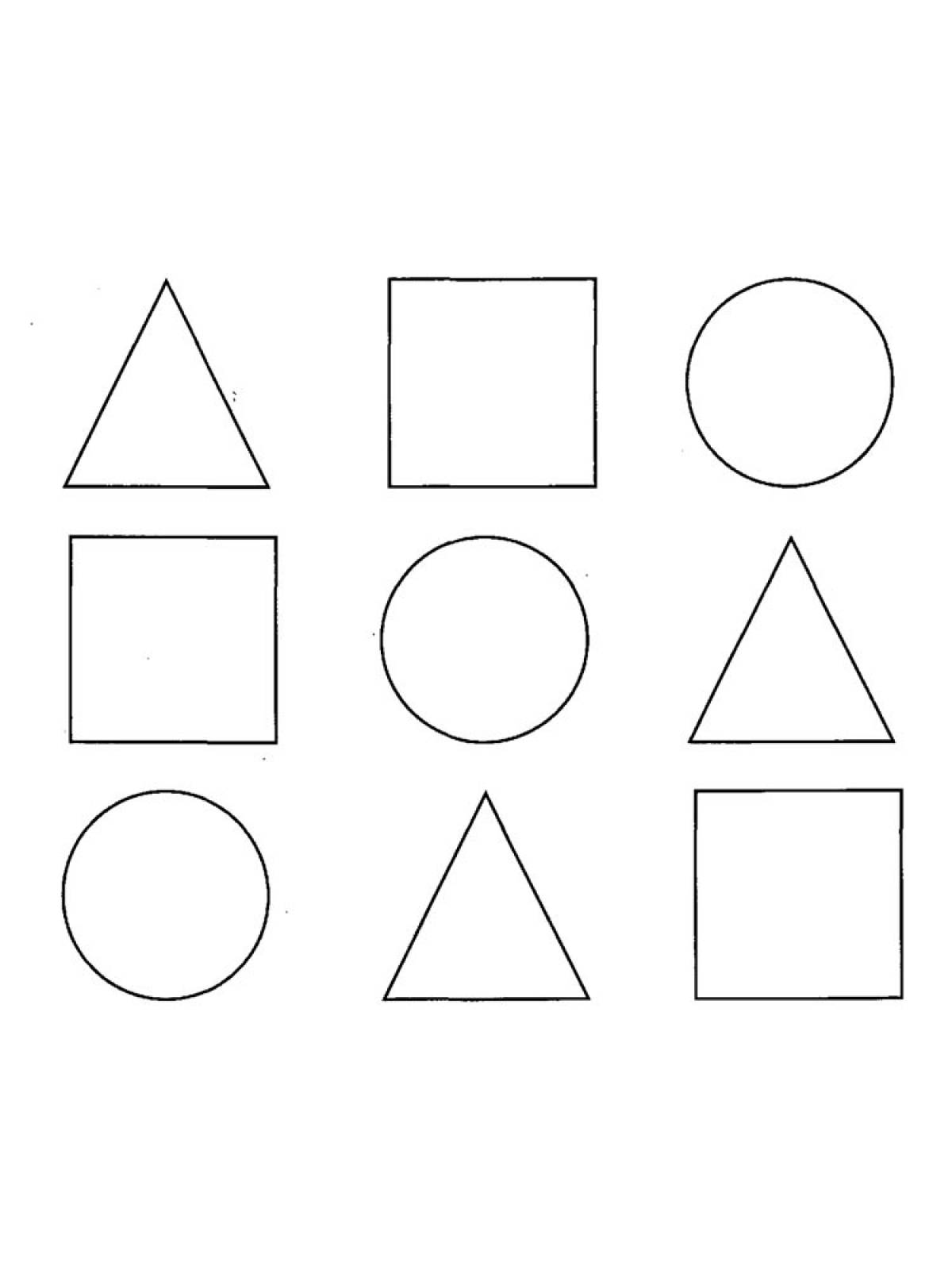 Geometric shapes 16